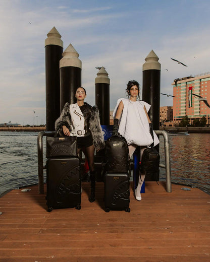 GOLD BRICK DRIP CARRY-ON LUGGAGE | Sprayground Great Value