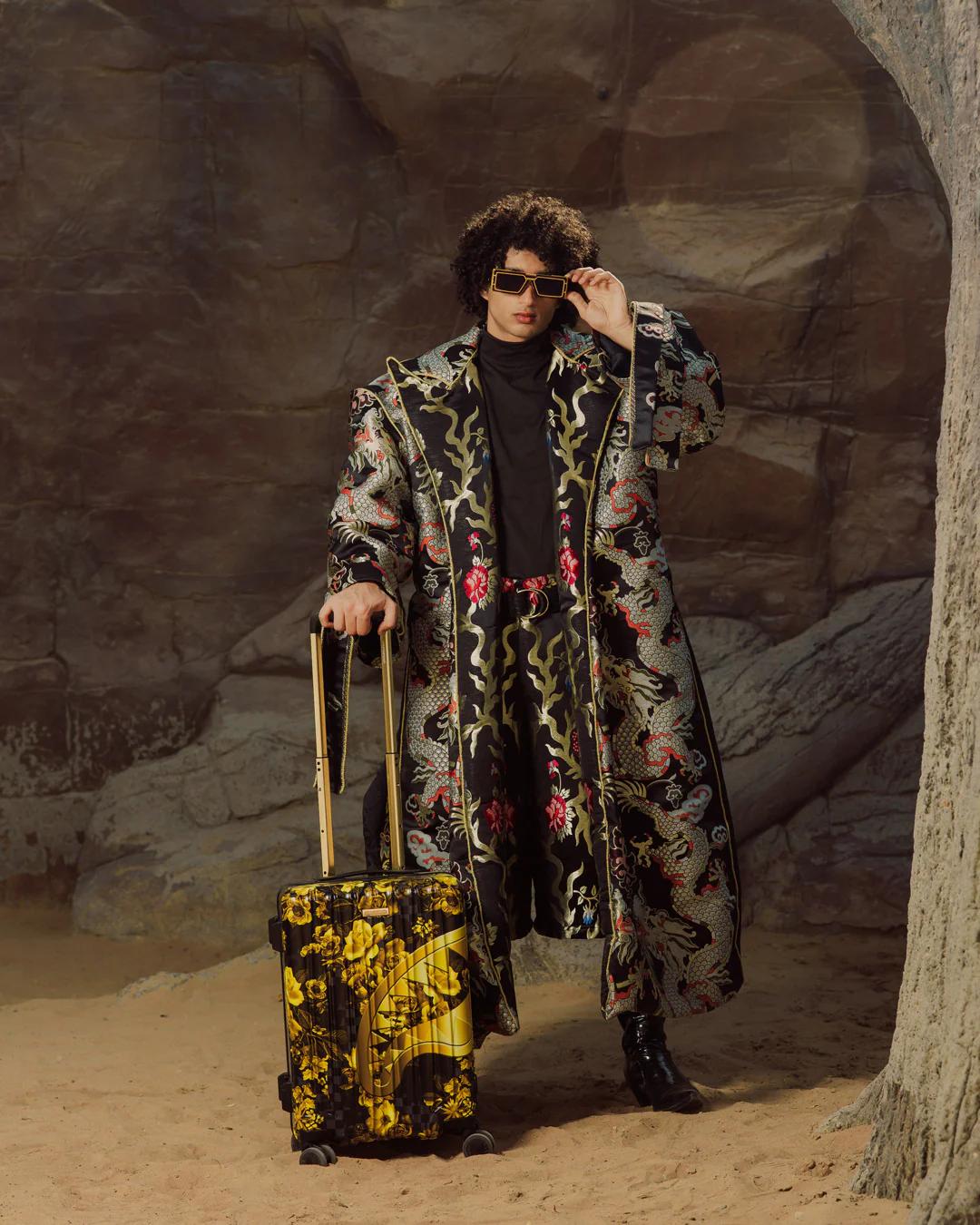 BILLIONAIRE BLOOM CARRY-ON LUGGAGE | Sprayground Latest