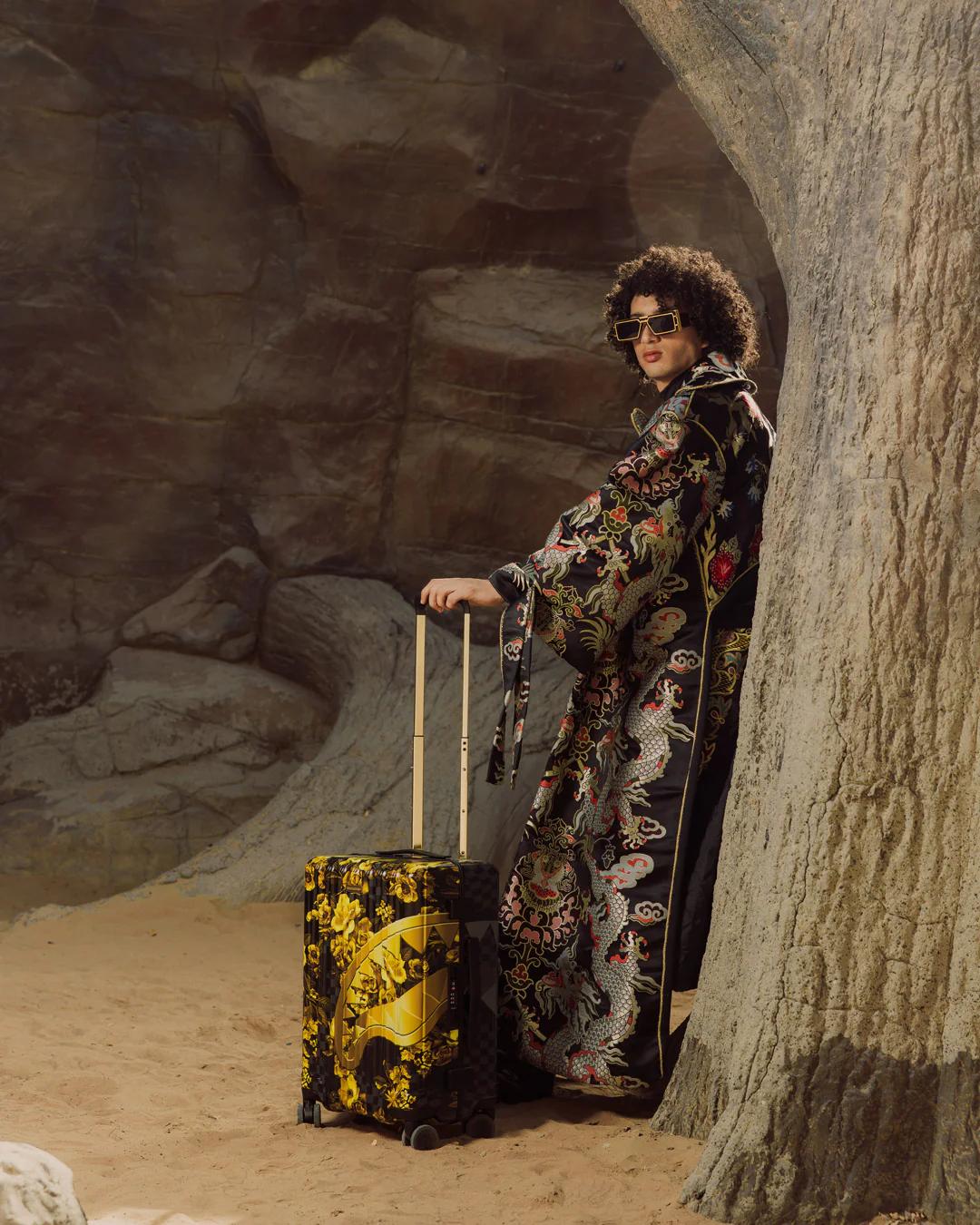 BILLIONAIRE BLOOM CARRY-ON LUGGAGE | Sprayground Latest
