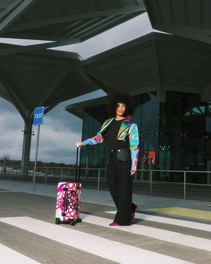 CRASH GRAFF TURBO CARRY-ON LUGGAGE | Sprayground Quality