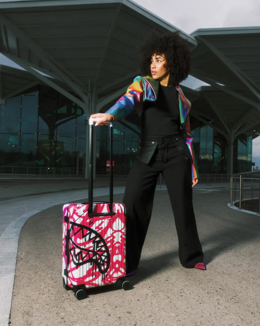 CRASH GRAFF TURBO CARRY-ON LUGGAGE | Sprayground Quality