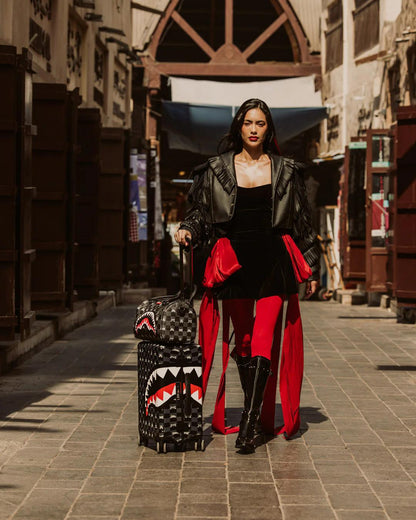SHARK MOB HIDEOUT CARRY-ON LUGGAGE | Sprayground Premium