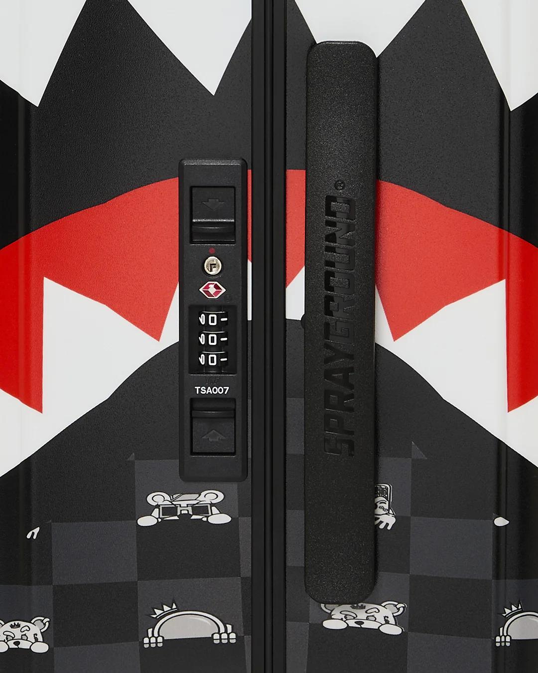 SHARK MOB HIDEOUT CARRY-ON LUGGAGE | Sprayground Premium