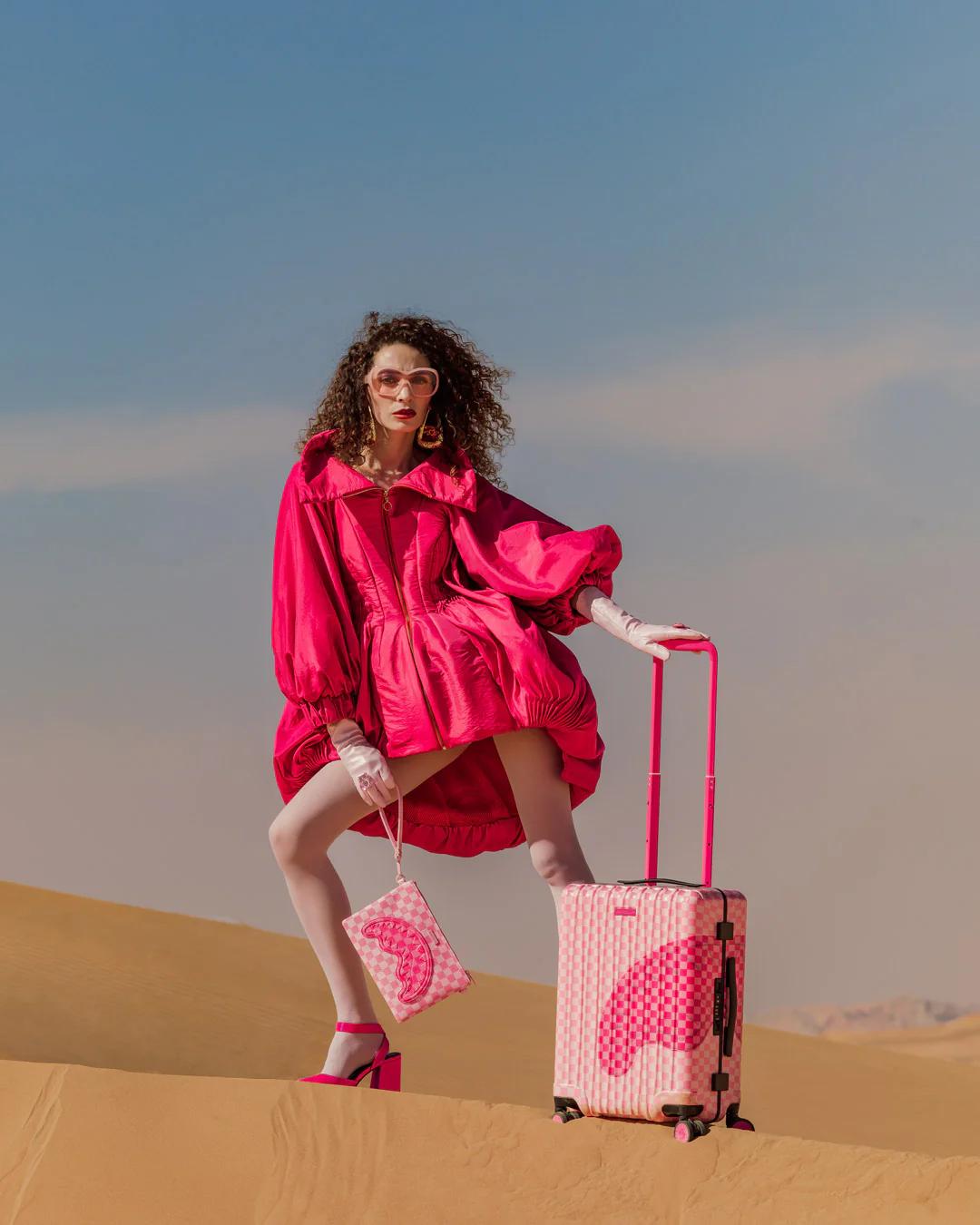 SUGAR DRIP CANDY BITE CARRY-ON LUGGAGE | Sprayground New