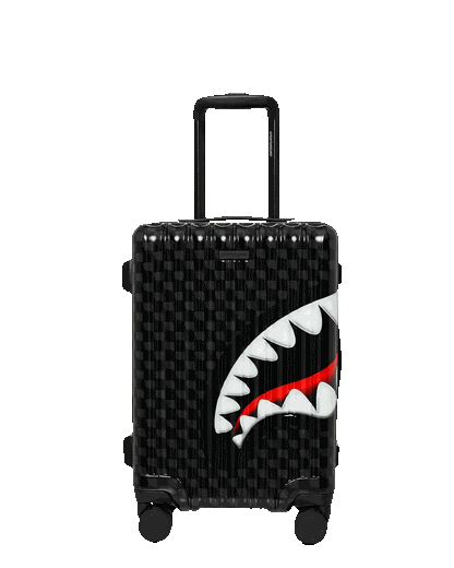 SHARKS IN PARIS HYPER PUFF CARRY-ON LUGGAGE | Sprayground Trending
