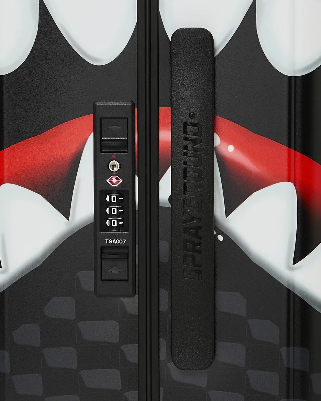 SHARKS IN PARIS HYPER PUFF CARRY-ON LUGGAGE | Sprayground Trending
