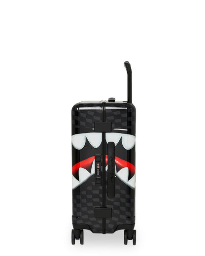 SHARKS IN PARIS HYPER PUFF CARRY-ON LUGGAGE | Sprayground Trending