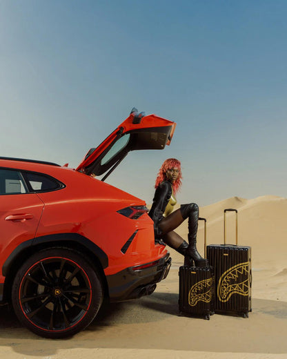 GOLD FANG CARRY-ON LUGGAGE | Sprayground Best Seller