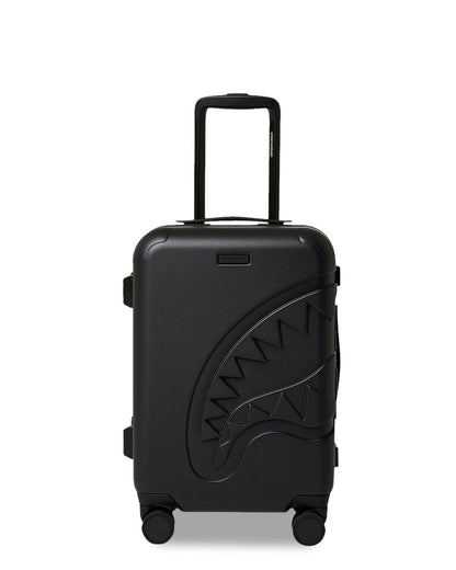 THE JOURNEY BEGINS SHARKITECTURE CARRY-ON LUGGAGE BLACK WITH EXTRA STI | Sprayground Essential