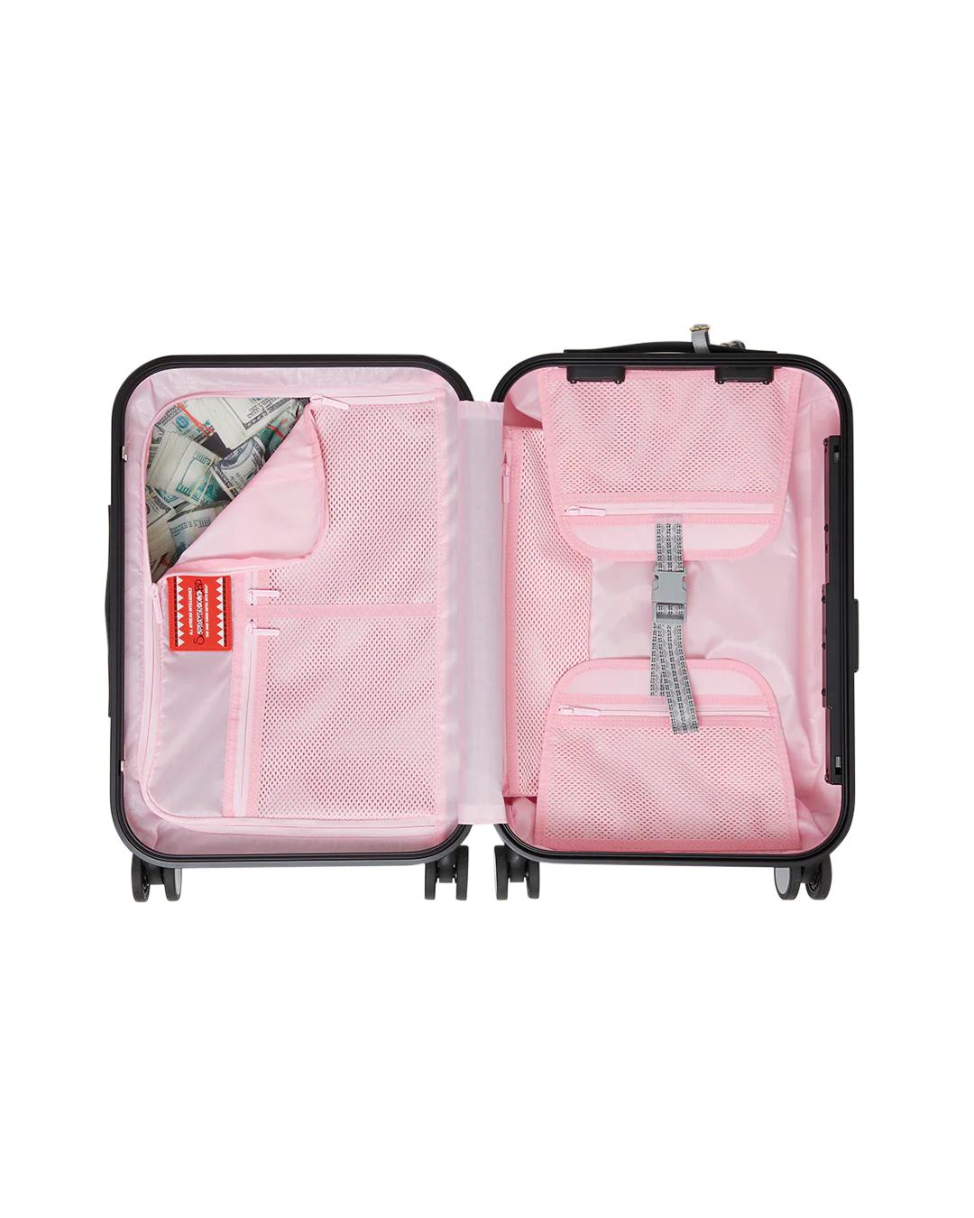 A.I. AFRICAN INTELLIGENCE ELEGANT ENERGY SHARKITECTURE CARRY-ON LUGGAG | Sprayground Featured