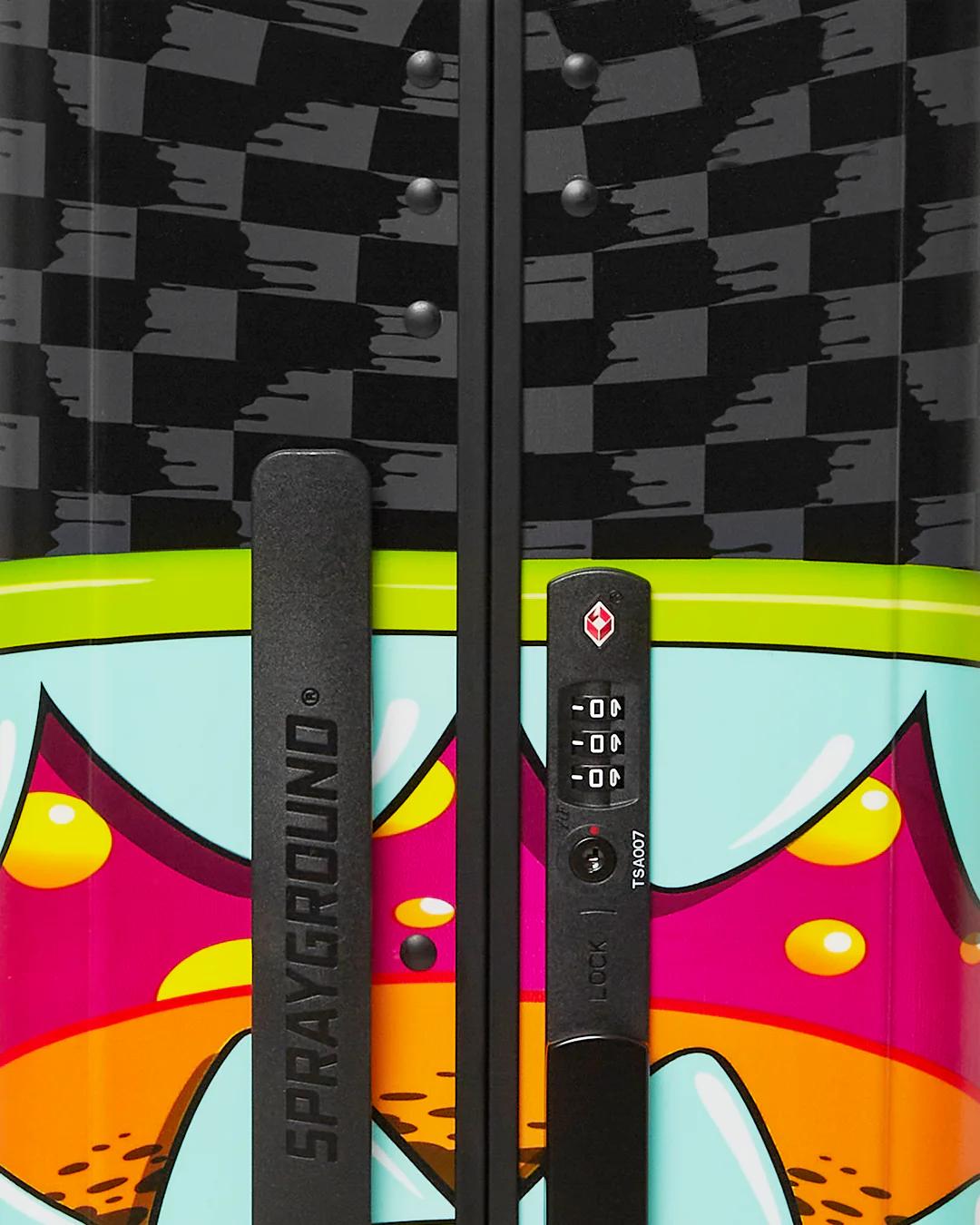 SLIME TAKEOVER HARD SHELL CARRY-ON LUGGAGE | Sprayground Signature