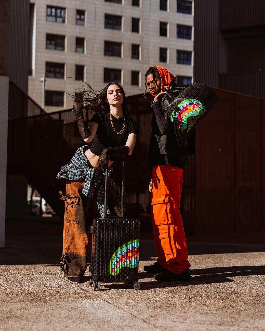SLIME TAKEOVER HARD SHELL CARRY-ON LUGGAGE | Sprayground Signature