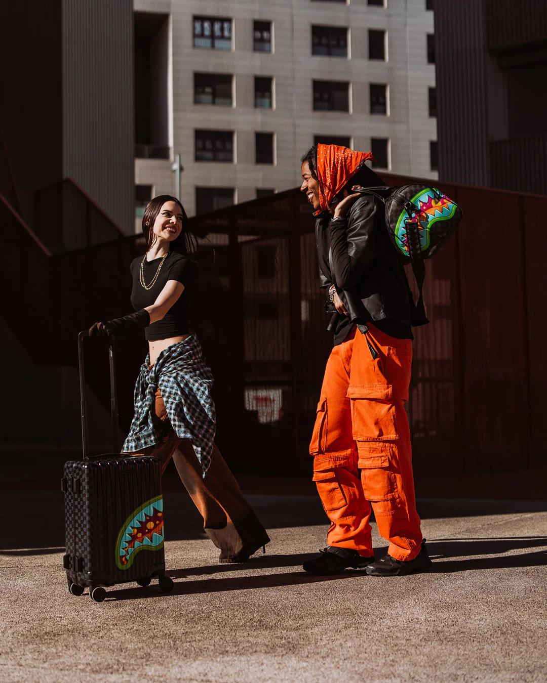 SLIME TAKEOVER HARD SHELL CARRY-ON LUGGAGE | Sprayground Signature