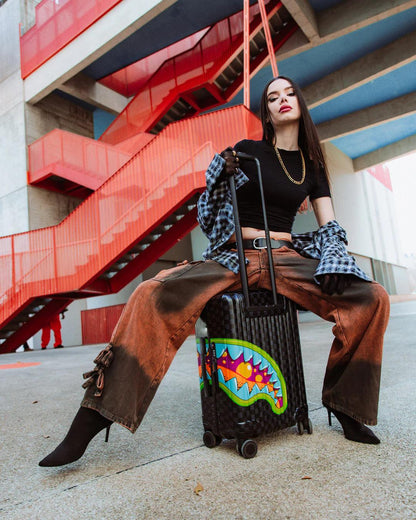 SLIME TAKEOVER HARD SHELL CARRY-ON LUGGAGE | Sprayground Signature