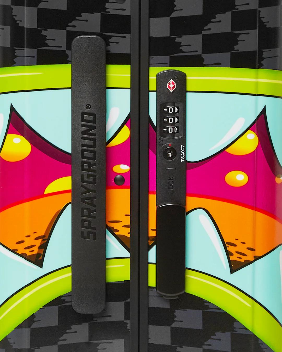 SLIME TAKEOVER HARD SHELL CARRY-ON LUGGAGE | Sprayground Signature