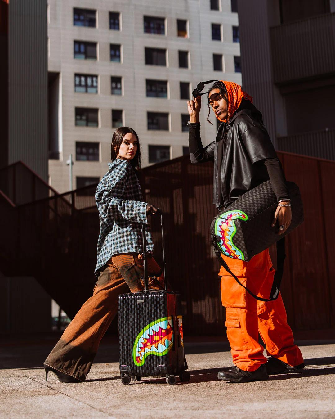 SLIME TAKEOVER HARD SHELL CARRY-ON LUGGAGE | Sprayground Signature
