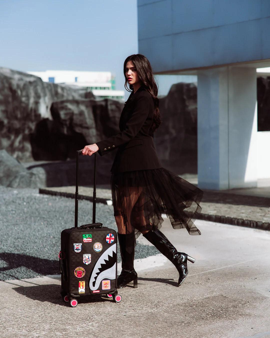 GLOBAL MOGUL BILLIONAIRE IMPERIAL CARRY-ON LUGGAGE | Sprayground Classic