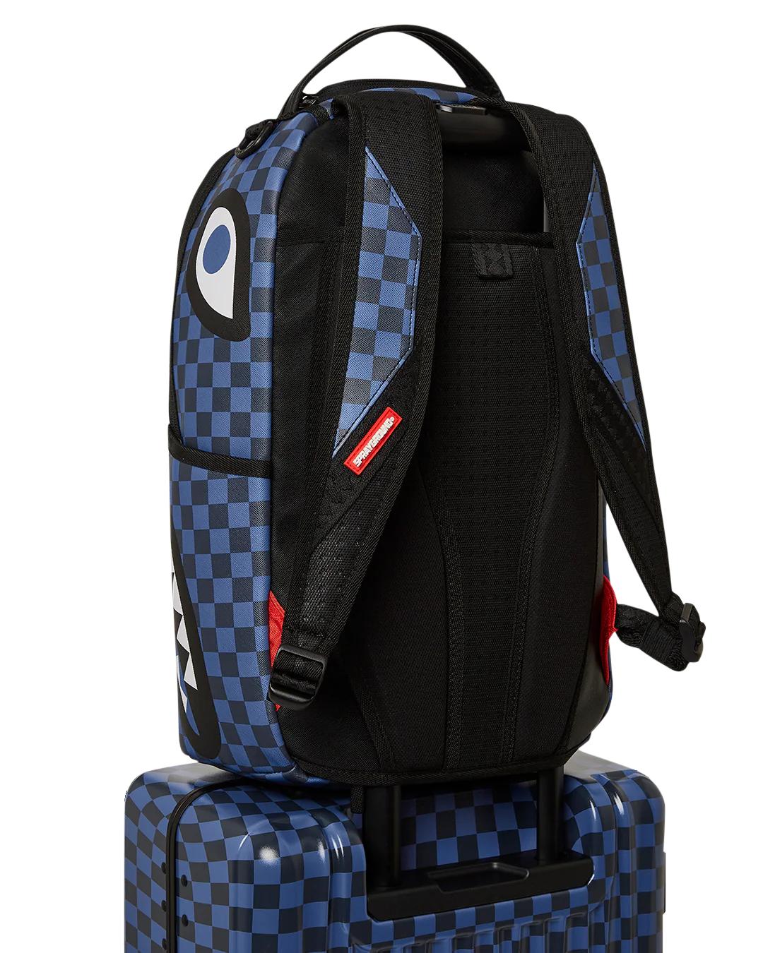 MIDNIGHT MAGIC SHARKS IN PARIS HARD SHELL CARRY-ON LUGGAGE | Sprayground Essential