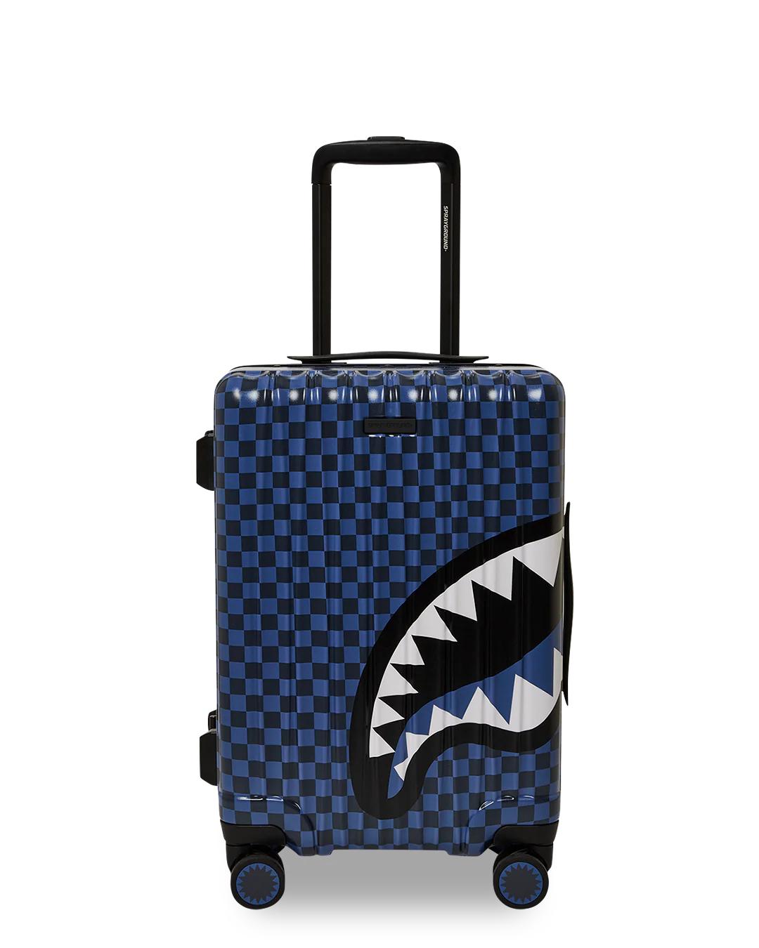 MIDNIGHT MAGIC SHARKS IN PARIS HARD SHELL CARRY-ON LUGGAGE | Sprayground Essential