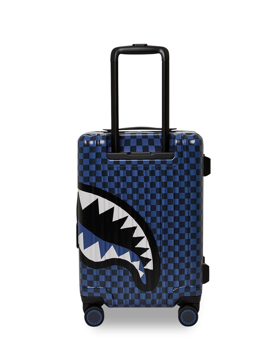 MIDNIGHT MAGIC SHARKS IN PARIS HARD SHELL CARRY-ON LUGGAGE | Sprayground Essential
