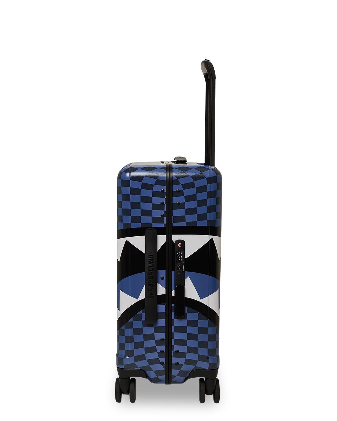 MIDNIGHT MAGIC SHARKS IN PARIS HARD SHELL CARRY-ON LUGGAGE | Sprayground Essential