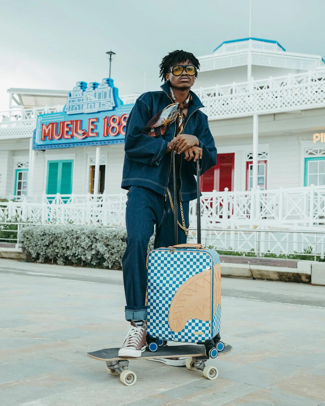 NEW SHARK YACHT CLUB IMPERIAL CARRY-ON LUGGAGE | Sprayground Value