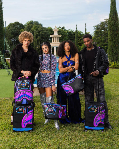 A.I. BROOKLYN & BEYOND - SANDFLOWER COLLAB IMPERIAL CARRY-ON LUGGAGE | Sprayground Latest