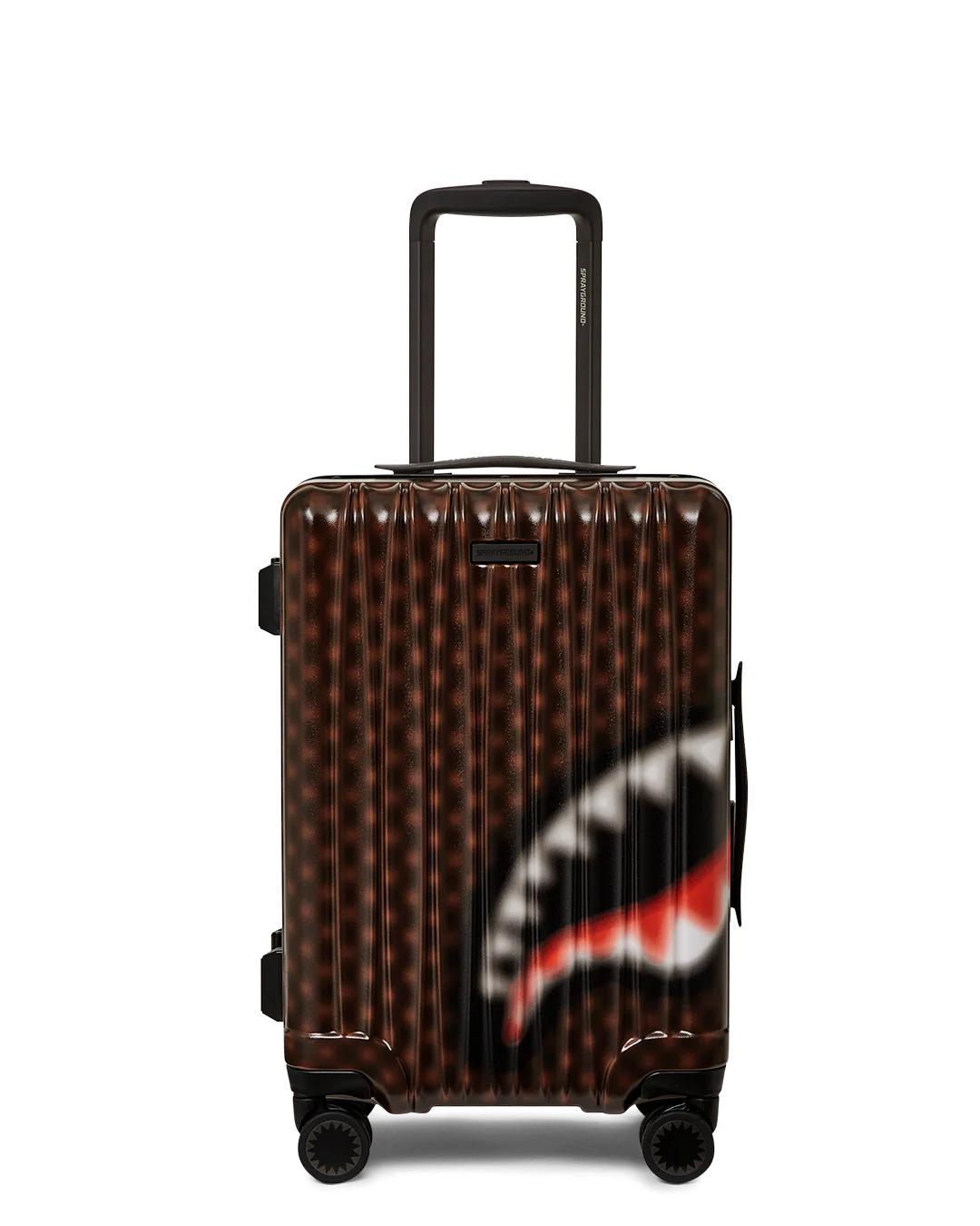SHARKS IN PARIS BLUR EFFECT CARRY-ON LUGGAGE | Sprayground New