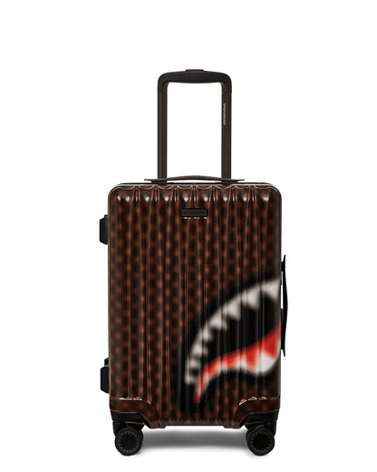 SHARKS IN PARIS BLUR EFFECT CARRY-ON LUGGAGE | Sprayground New
