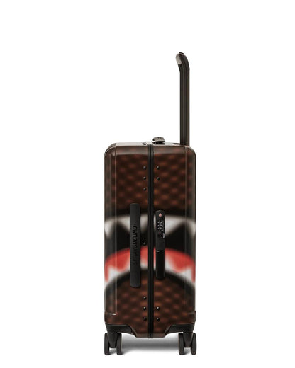 SHARKS IN PARIS BLUR EFFECT CARRY-ON LUGGAGE | Sprayground New