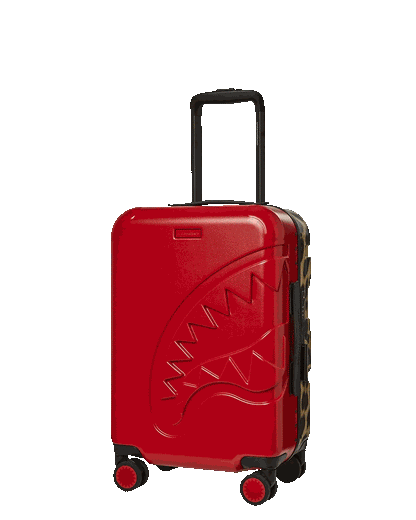 SHARK MILES PER HOUR SHARKITECTURE CARRY-ON LUGGAGE | Sprayground Featured