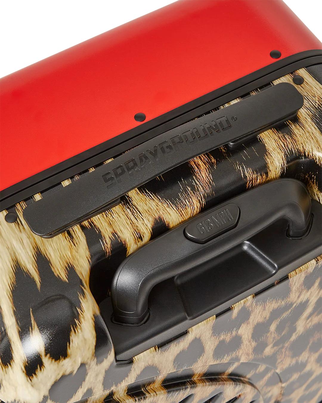 SHARK MILES PER HOUR SHARKITECTURE CARRY-ON LUGGAGE | Sprayground Featured