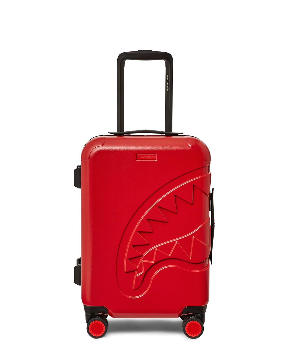 SHARK MILES PER HOUR SHARKITECTURE CARRY-ON LUGGAGE | Sprayground Featured