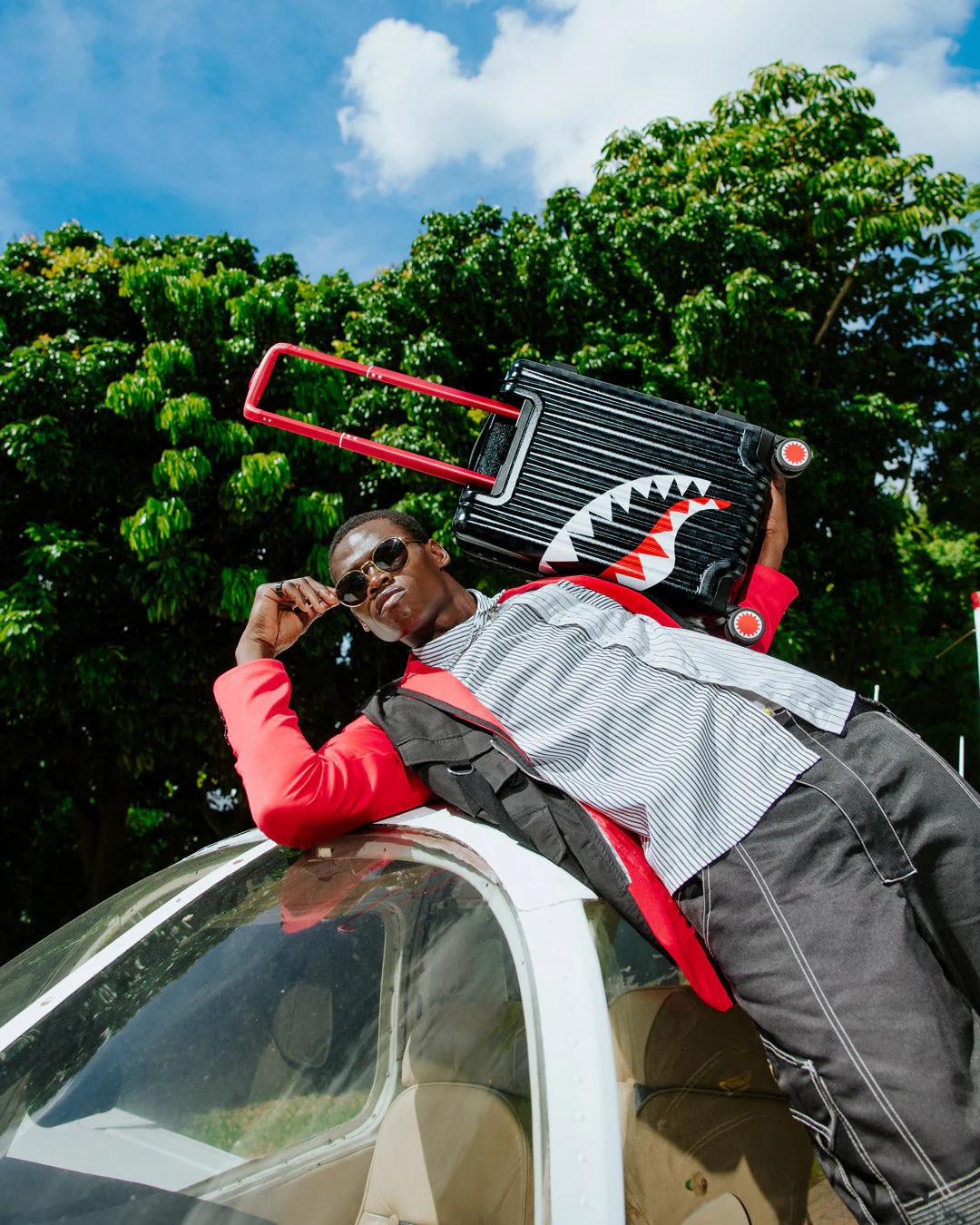 ATOMIC VAPOR SHARKNAUTICS HARDSHELL CARRY-ON LUGGAGE | Sprayground Signature