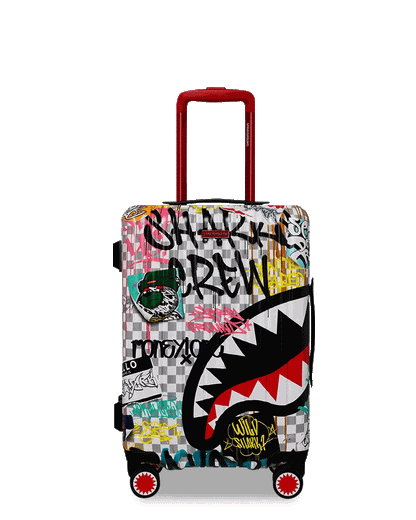 CREATE ANOTHER DAY SHARKNAUTICS HARDSHELL CARRY-ON LUGGAGE | Sprayground Classic