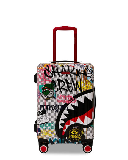 CREATE ANOTHER DAY SHARKNAUTICS HARDSHELL CARRY-ON LUGGAGE | Sprayground Classic