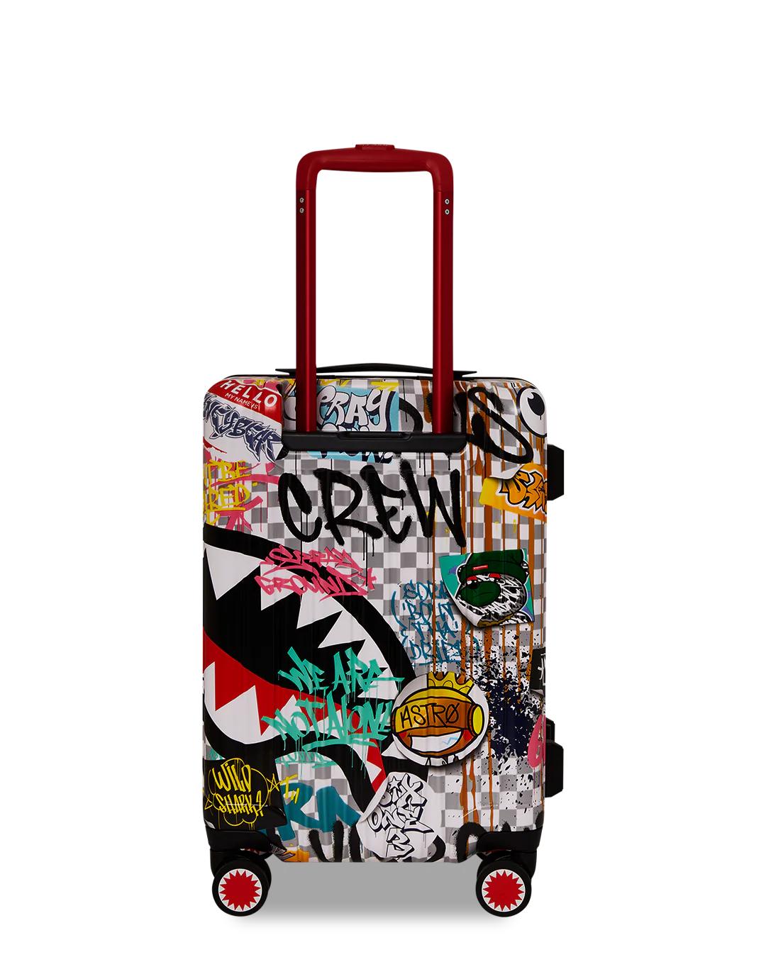 CREATE ANOTHER DAY SHARKNAUTICS HARDSHELL CARRY-ON LUGGAGE | Sprayground Classic