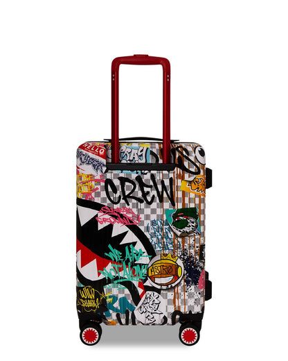 CREATE ANOTHER DAY SHARKNAUTICS HARDSHELL CARRY-ON LUGGAGE | Sprayground Classic