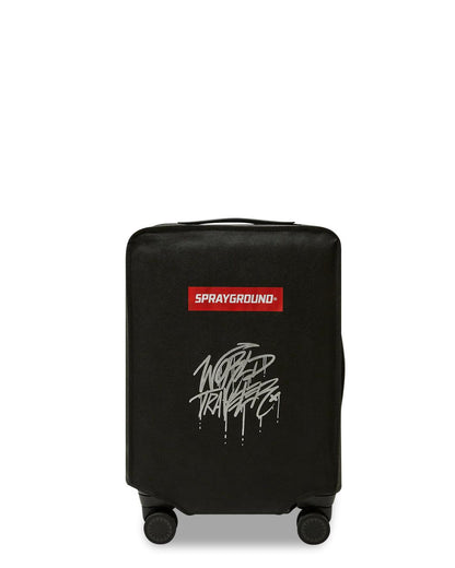 REALITY CHECK SHARKITECTURE CARRY-ON JETBLACK LUGGAGE (GOLD HARDWARE) | Sprayground Everyday