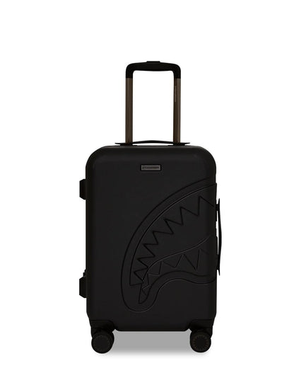 REALITY CHECK SHARKITECTURE CARRY-ON JETBLACK LUGGAGE (GUNMETAL HARDWA | Sprayground Value
