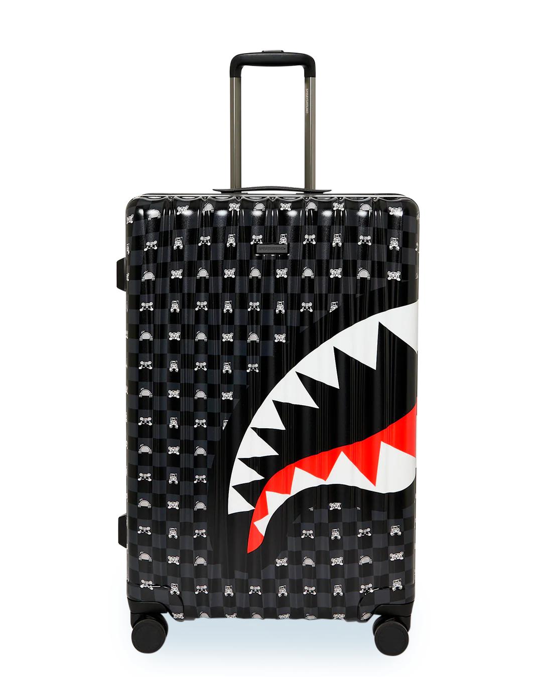 SHARK MOB HIDEOUT FULL-SIZE LUGGAGE | Sprayground Latest