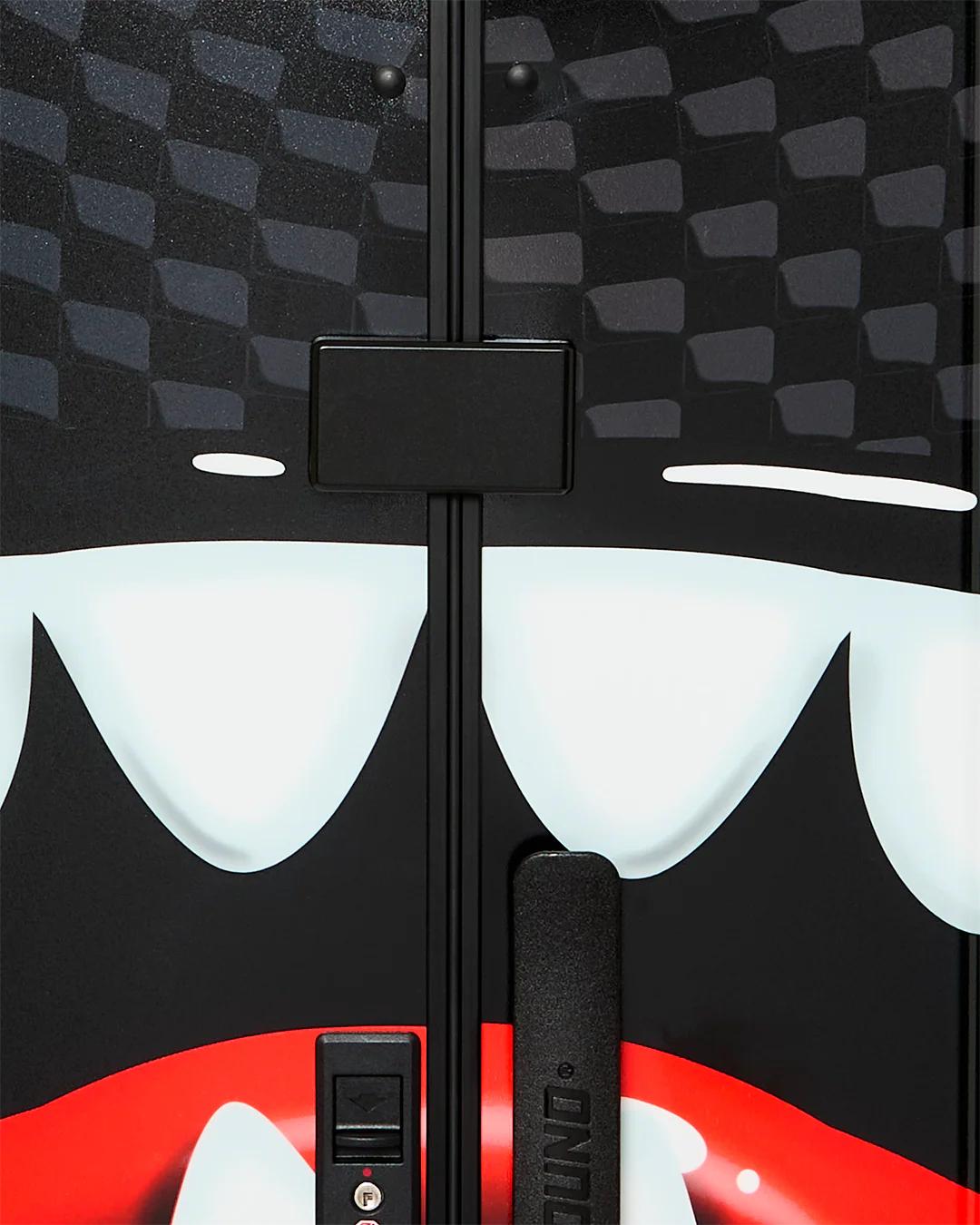SHARKS IN PARIS HYPER PUFF FULL-SIZE LUGGAGE | Sprayground New