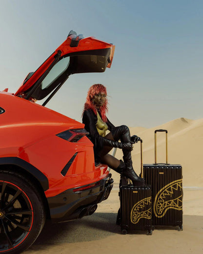 GOLD FANG FULL-SIZE LUGGAGE | Sprayground Featured