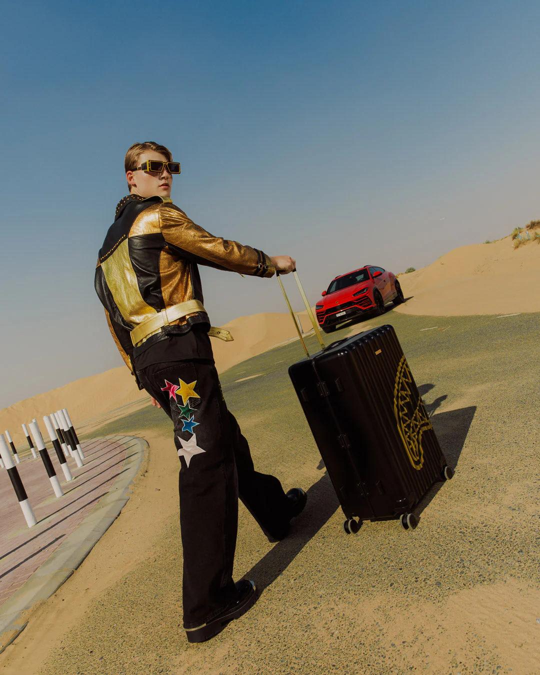 GOLD FANG FULL-SIZE LUGGAGE | Sprayground Featured