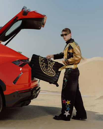GOLD FANG FULL-SIZE LUGGAGE | Sprayground Featured