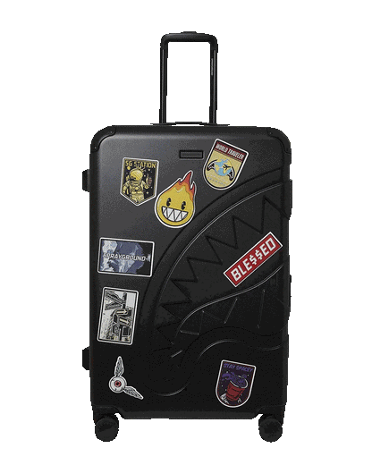 THE JOURNEY BEGINS SHARKITECTURE FULL-SIZE LUGGAGE | Sprayground Best Seller