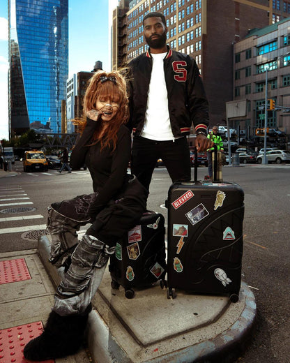 THE JOURNEY BEGINS SHARKITECTURE FULL-SIZE LUGGAGE | Sprayground Best Seller