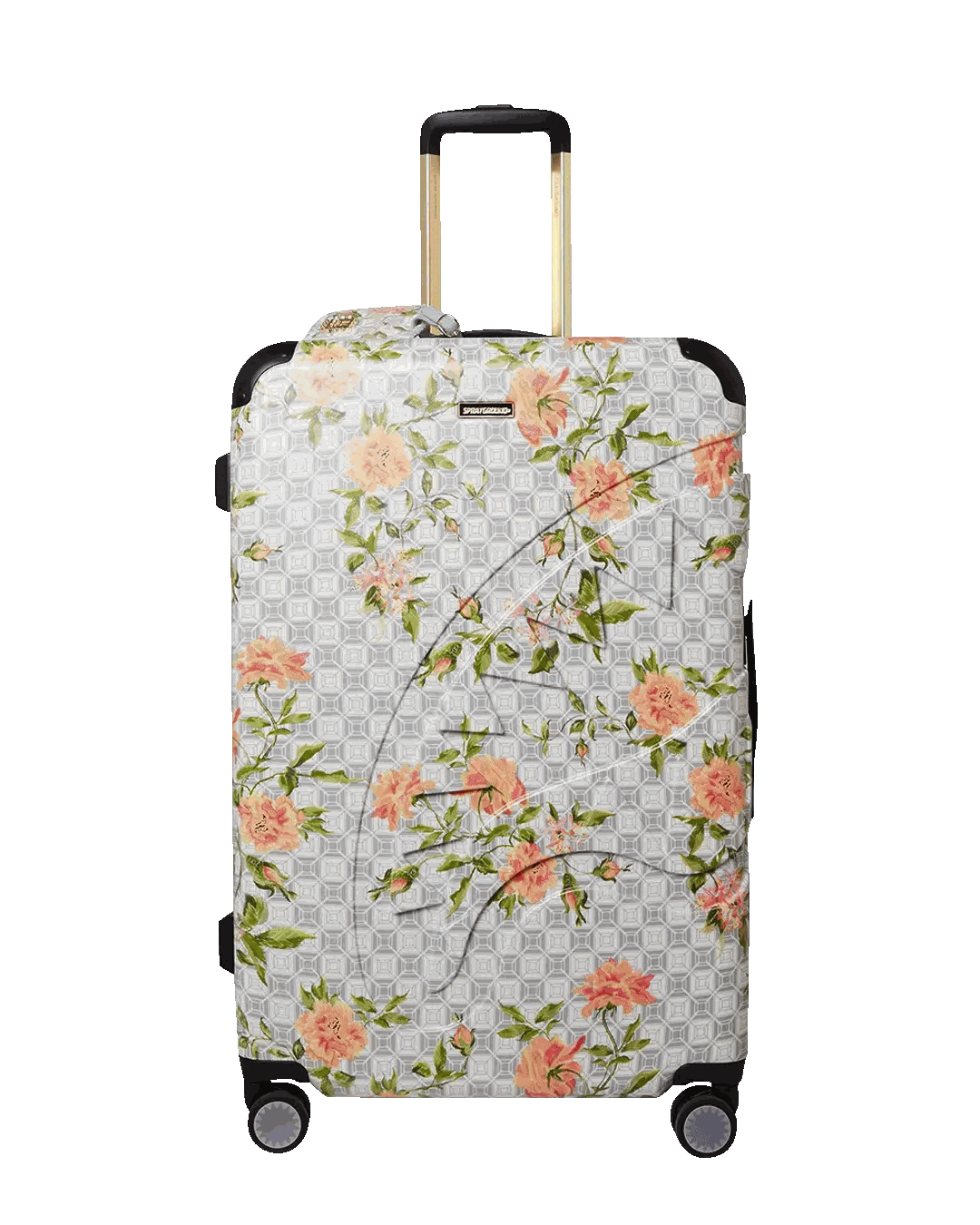A.I. AFRICAN INTELLIGENCE ELEGANT ENERGY SHARKITECTURE FULL SIZE LUGGA | Sprayground Exclusive