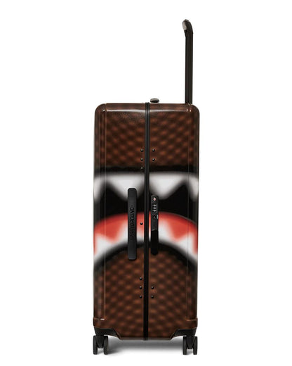 SHARKS IN PARIS BLUR EFFECT FULL SIZE LUGGAGE | Sprayground Value