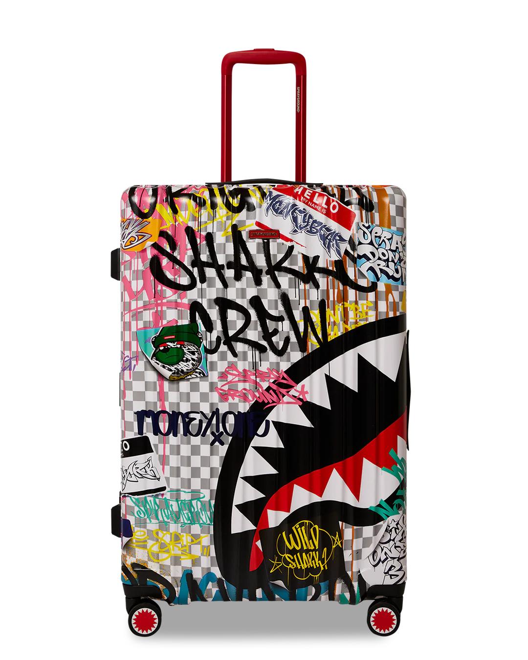 CREATE ANOTHER DAY SHARKNAUTICS HARDSHELL FULL-SIZE LUGGAGE | Sprayground Great Value
